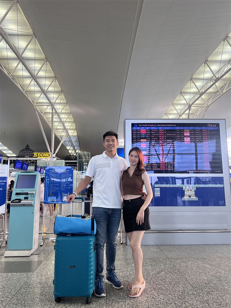 Lê Tiến Bình đi học nước ngoài