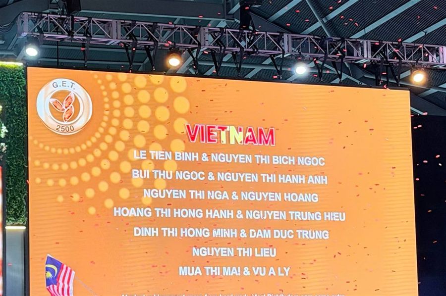 Lê Tiến Bình được vinh danh